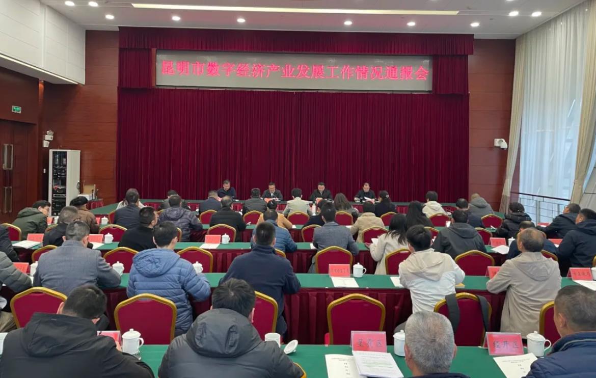 昆明市召开数字经济产业发展工作情况通报会